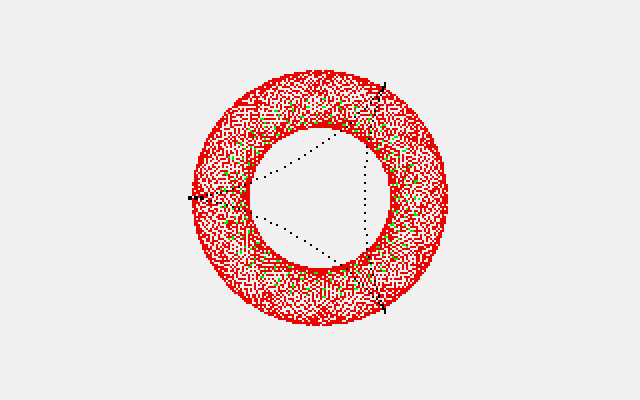 Silly Spirograph Generator atari screenshot